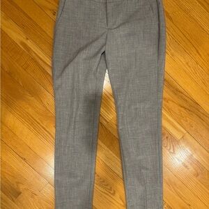 Banana Republic Gray Dress Pants Classic Straight-Leg